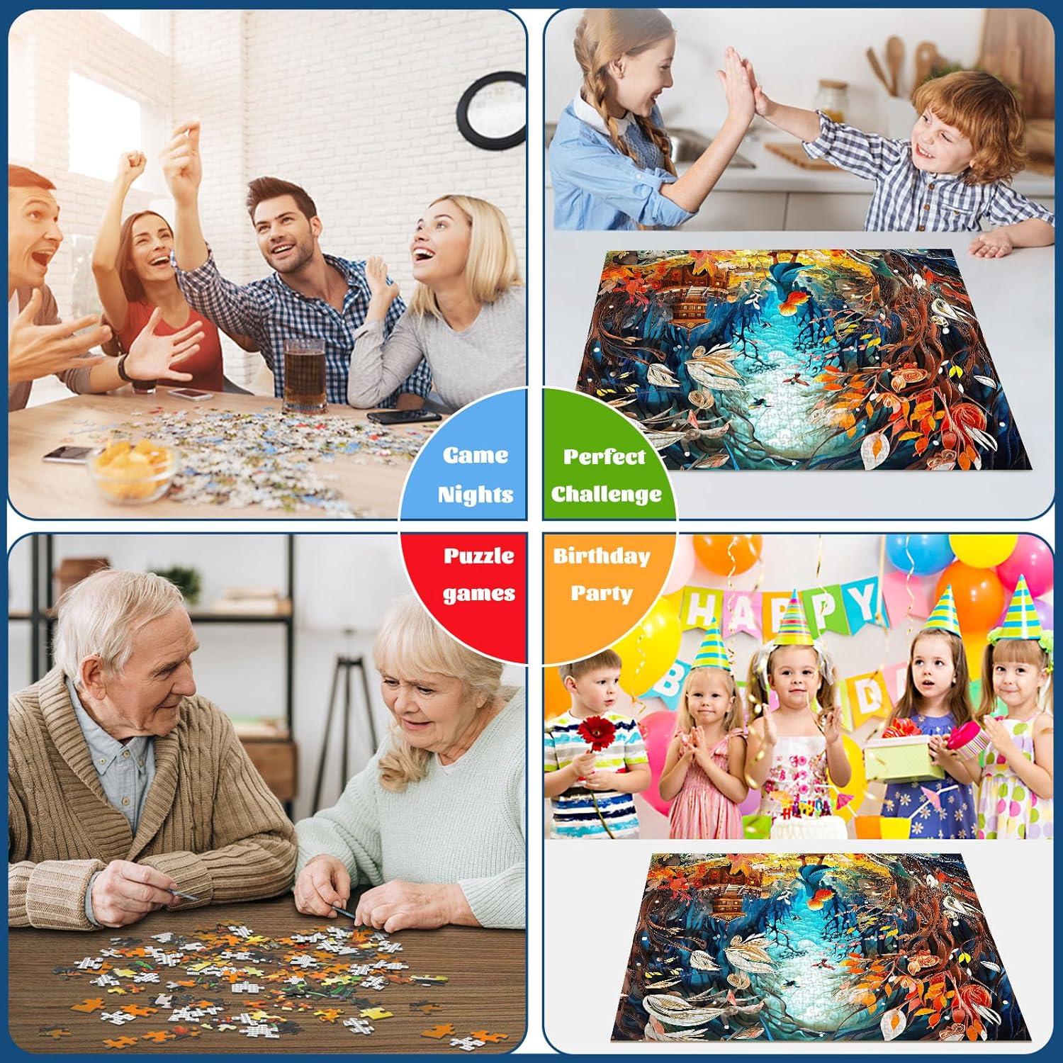 Rompecabezas TangMosaic 1000 Piezas Bosque Fantástico 70x50cm