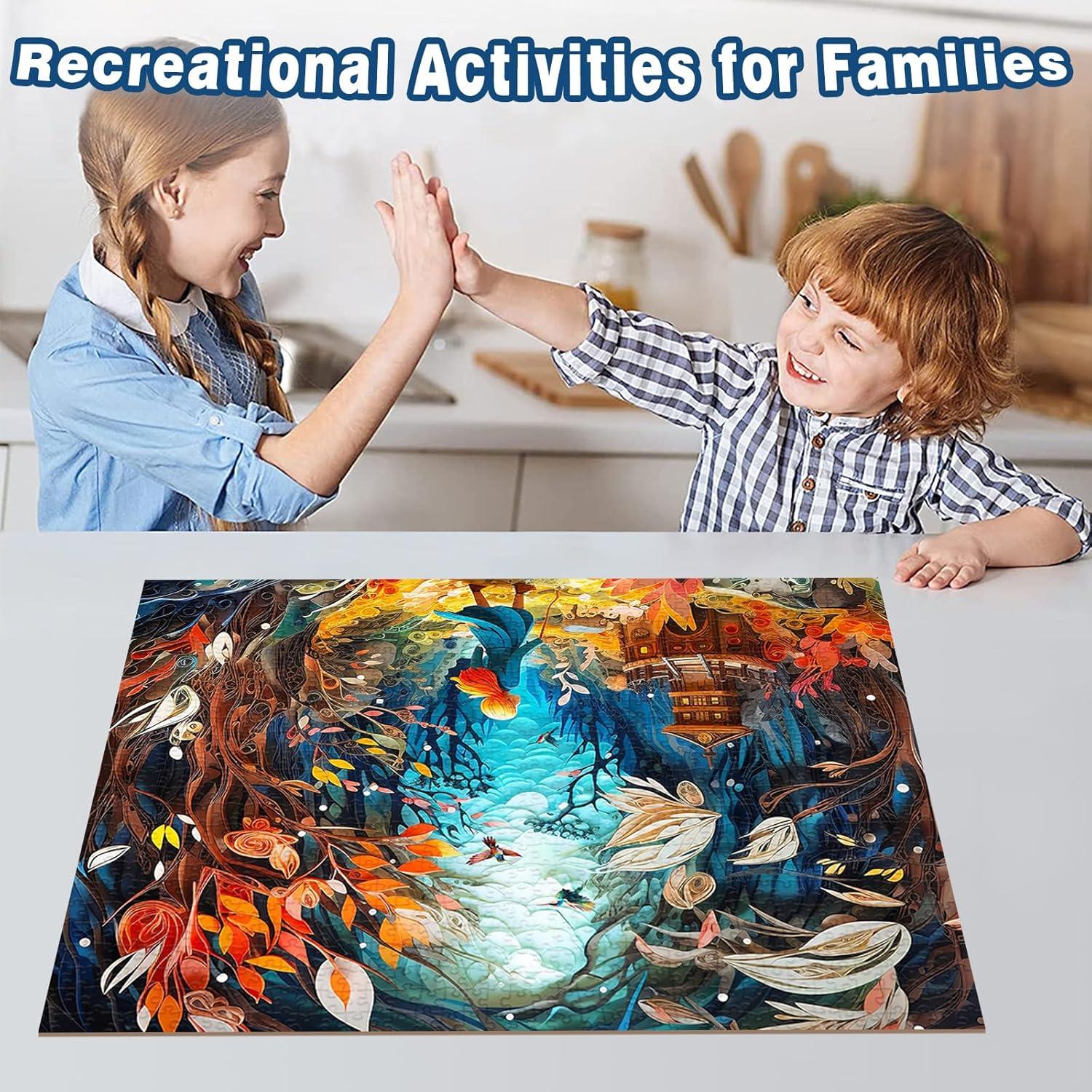 Rompecabezas TangMosaic 1000 Piezas Bosque Fantástico 70x50cm