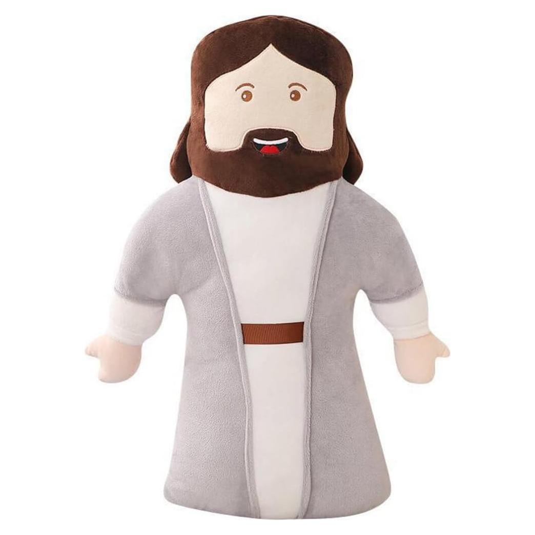 Muñeca de Peluche Jesús 50 cm - Juguete Religioso Decorativo