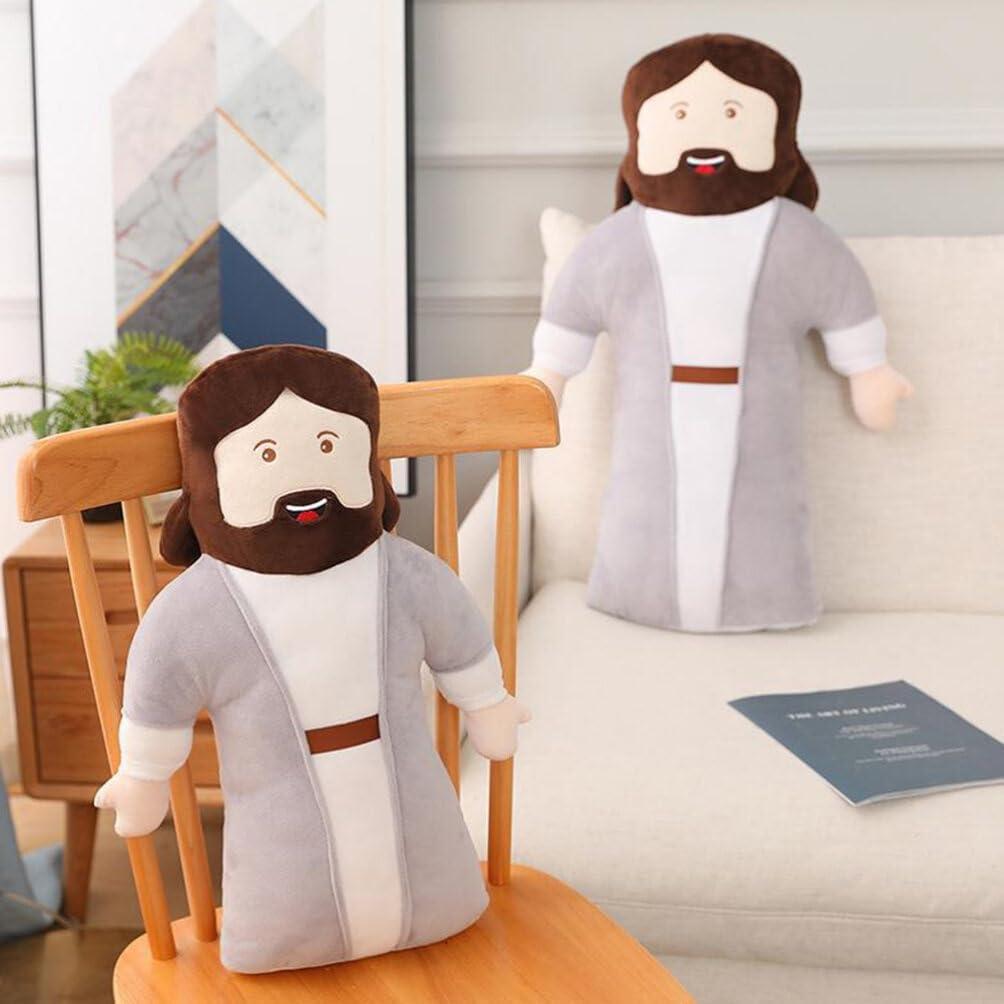 Muñeca de Peluche Jesús 50 cm - Juguete Religioso Decorativo