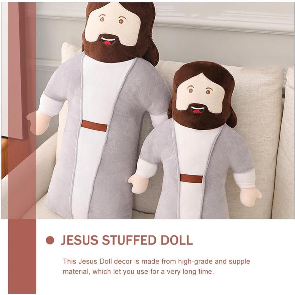 Muñeca de Peluche Jesús 50 cm - Juguete Religioso Decorativo