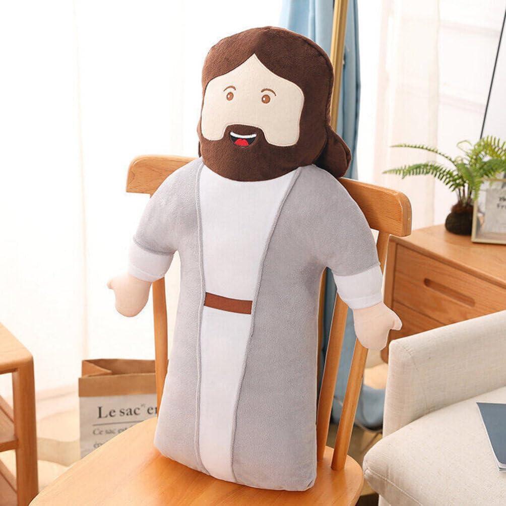 Muñeca de Peluche Jesús 50 cm - Juguete Religioso Decorativo