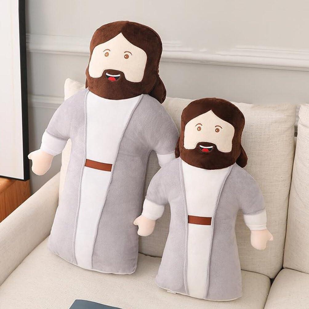 Muñeca de Peluche Jesús 50 cm - Juguete Religioso Decorativo