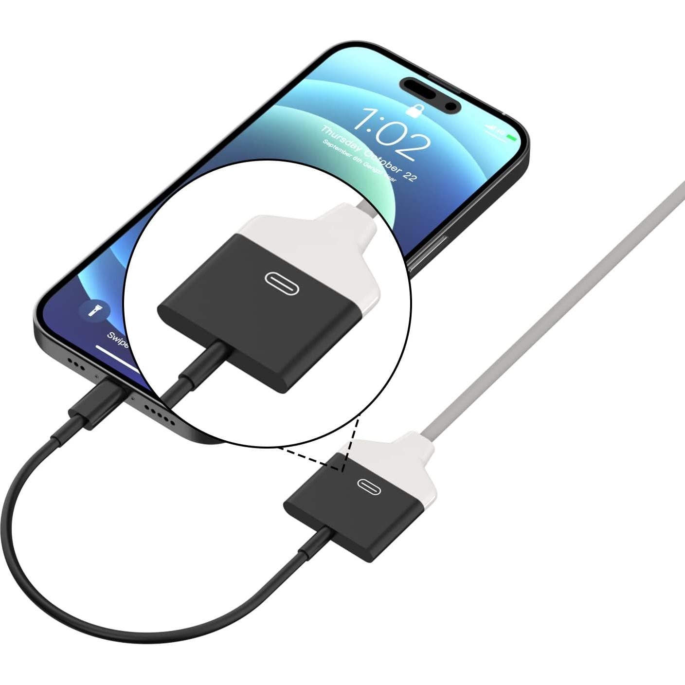 Adaptador Lightning a 30 Pines Belcompany - Carga y Sincronización