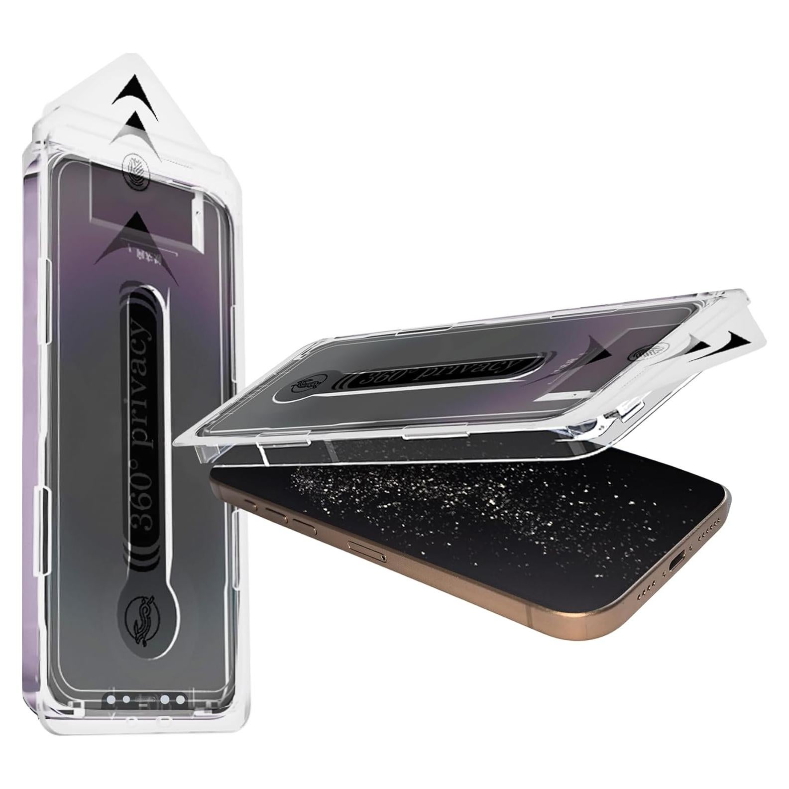 Protector de Pantalla Privado AKARMOVO para iPhone 12 Pro Max