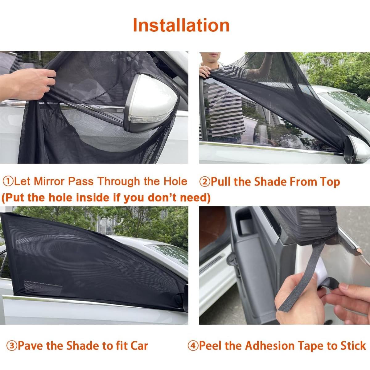 Pantalla de Ventana Delantera Soulian SL02-F para SUV 2 Piezas