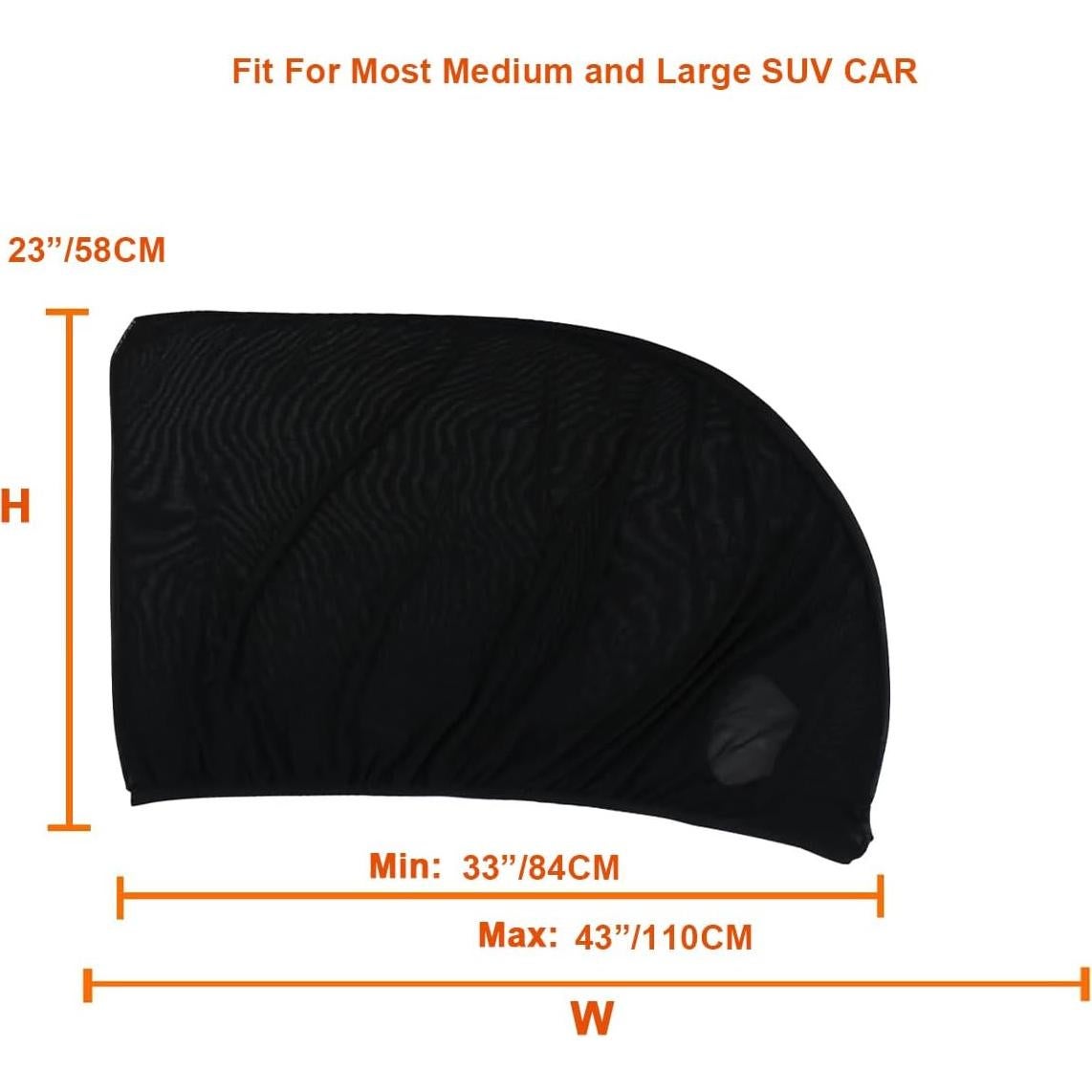 Pantalla de Ventana Delantera Soulian SL02-F para SUV 2 Piezas