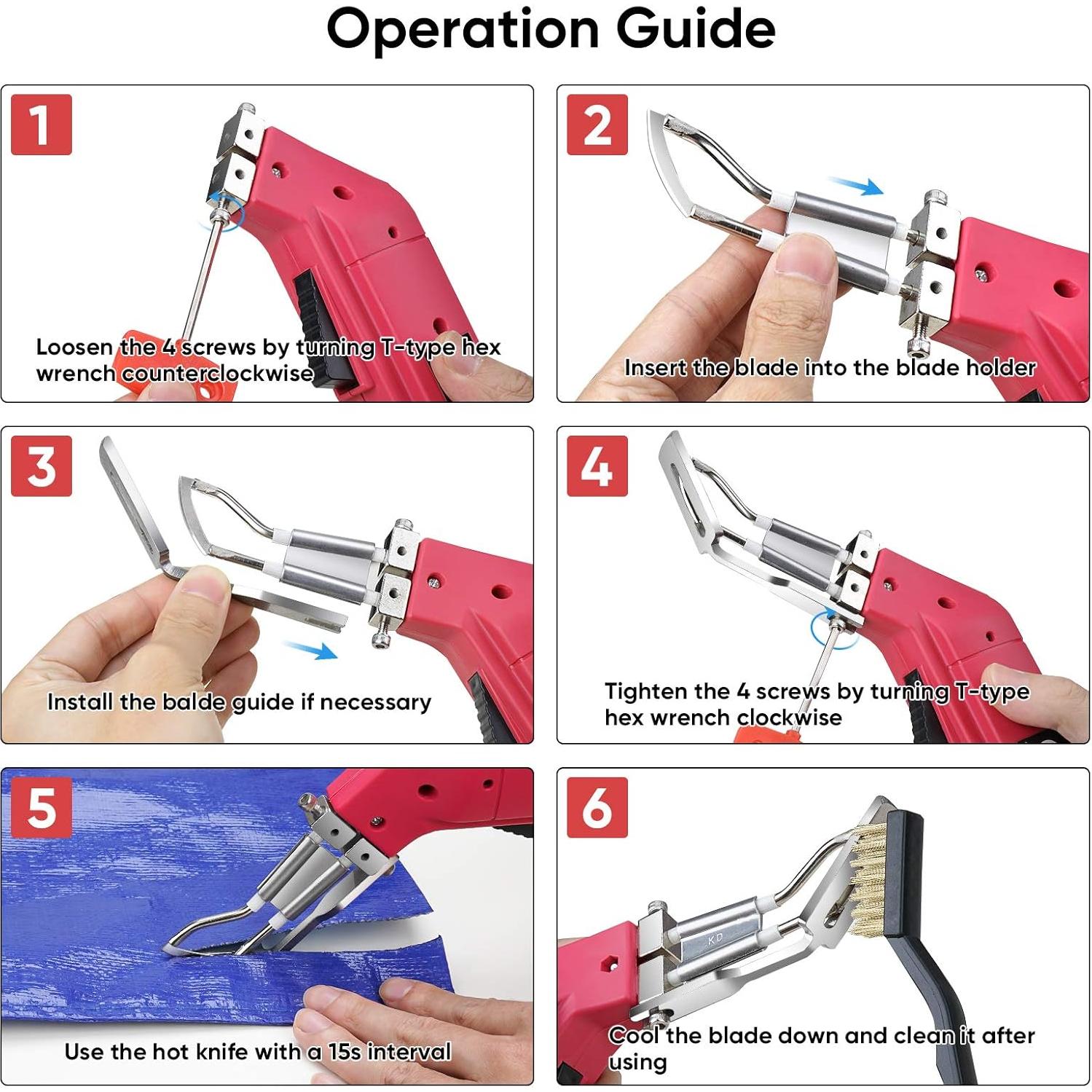 Cortador Térmico ROMECH 60W con Accesorios y Potencia Ajustable