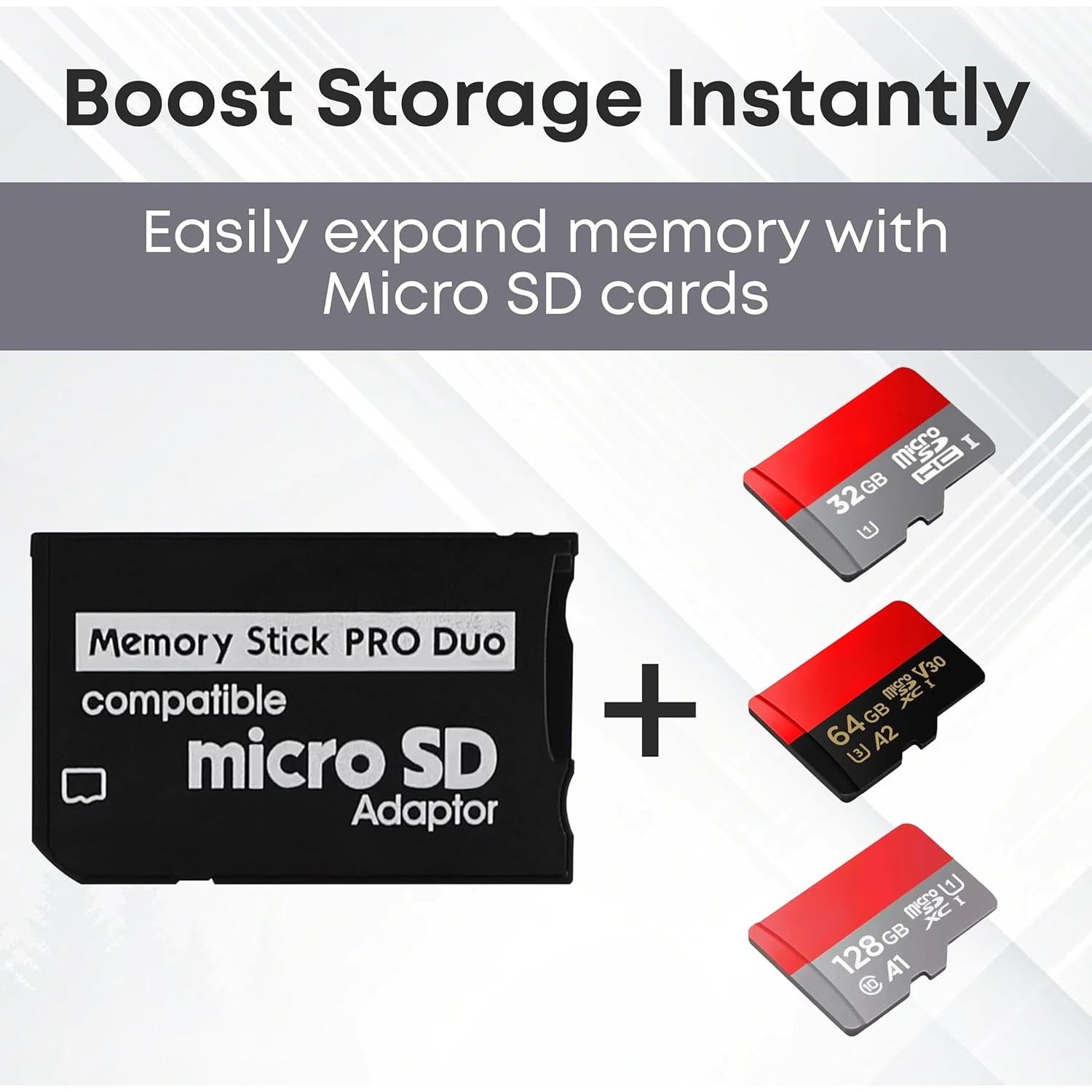 Adaptador Memory Stick Pro Duo Skywin - Lector de Tarjetas PSP