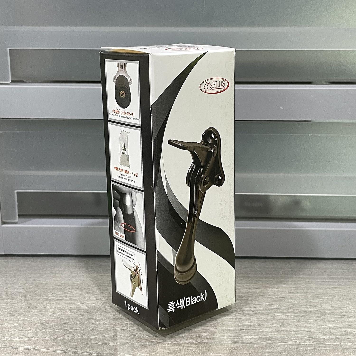 Tope de puerta metálico CG PLUS ajustable con goma antideslizante