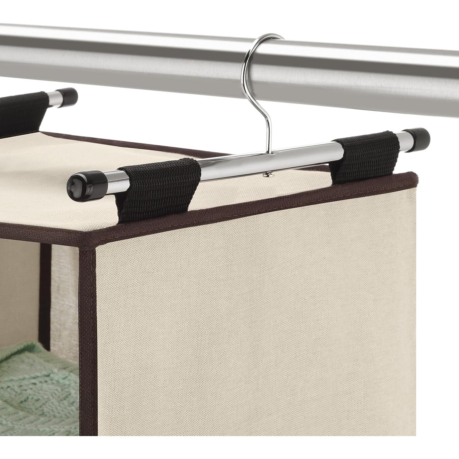 Organizador de Closet Whitmor 4 Estantes con Varilla Cromo