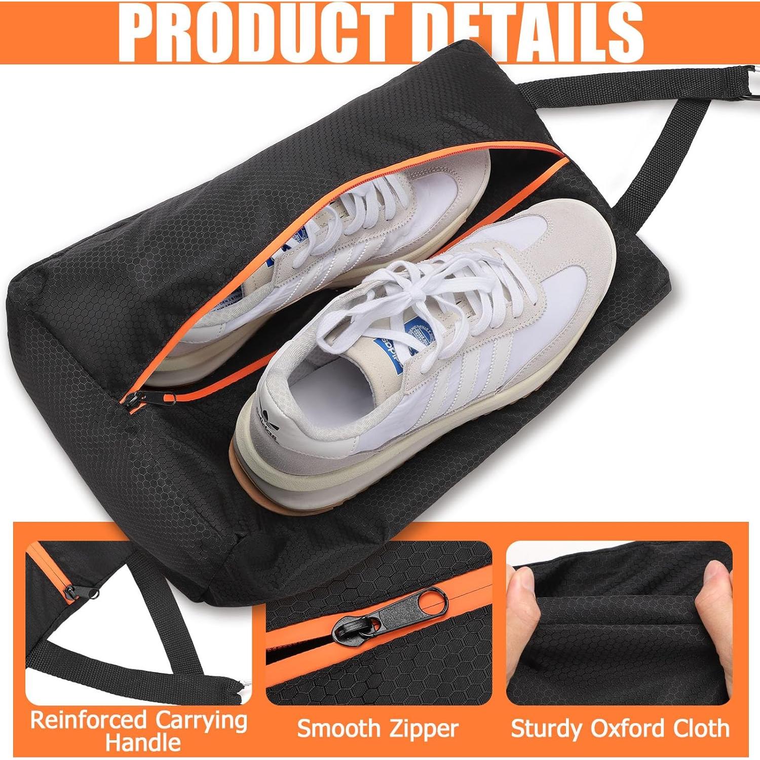 Bolsa Organizadora de Calzado TOBWOLF Impermeable Naranja