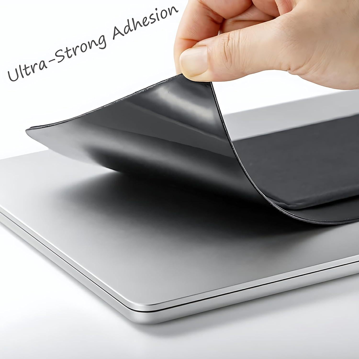 Organizador Adherible de 3 Bolsillos AMOZIFY para Laptop Negro