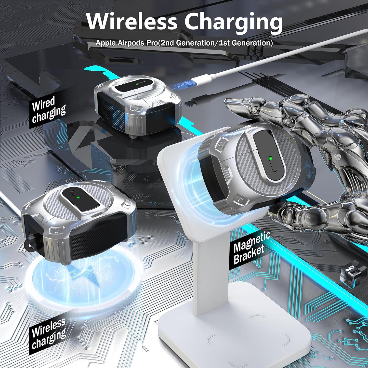 Funda Protectora RFUNGUANGO para AirPods Pro 2 - Espacial