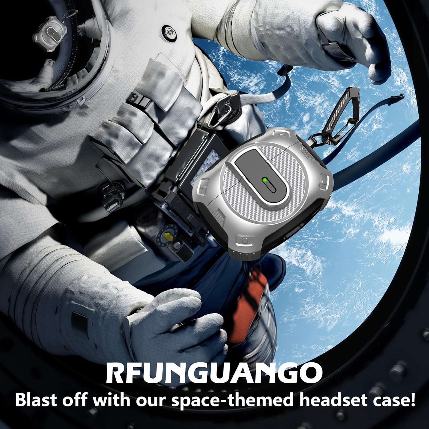 Funda Protectora RFUNGUANGO para AirPods Pro 2 - Espacial