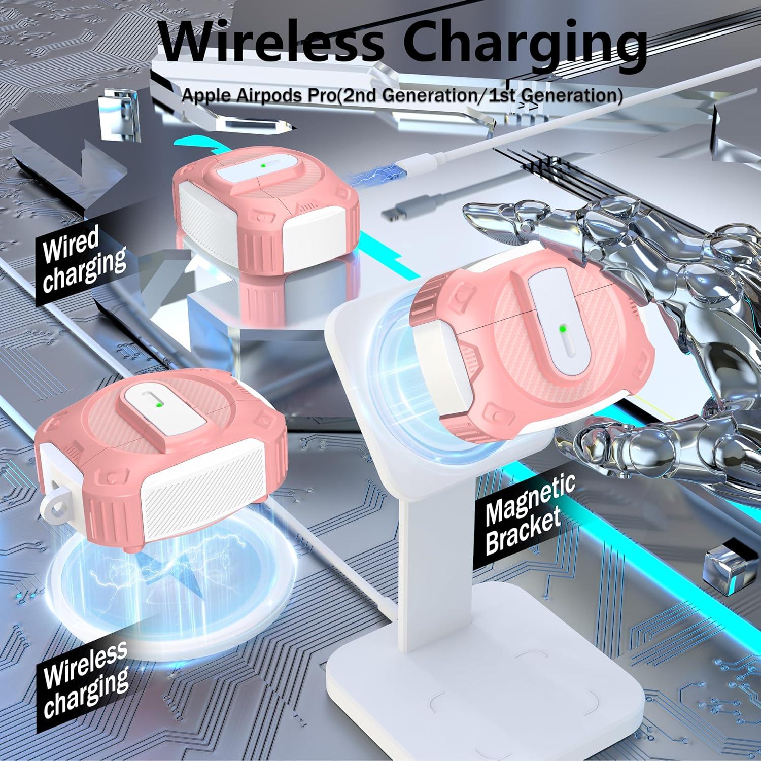 Funda Protectora RFUNGUANGO para AirPods Pro 1/2 - Espacial