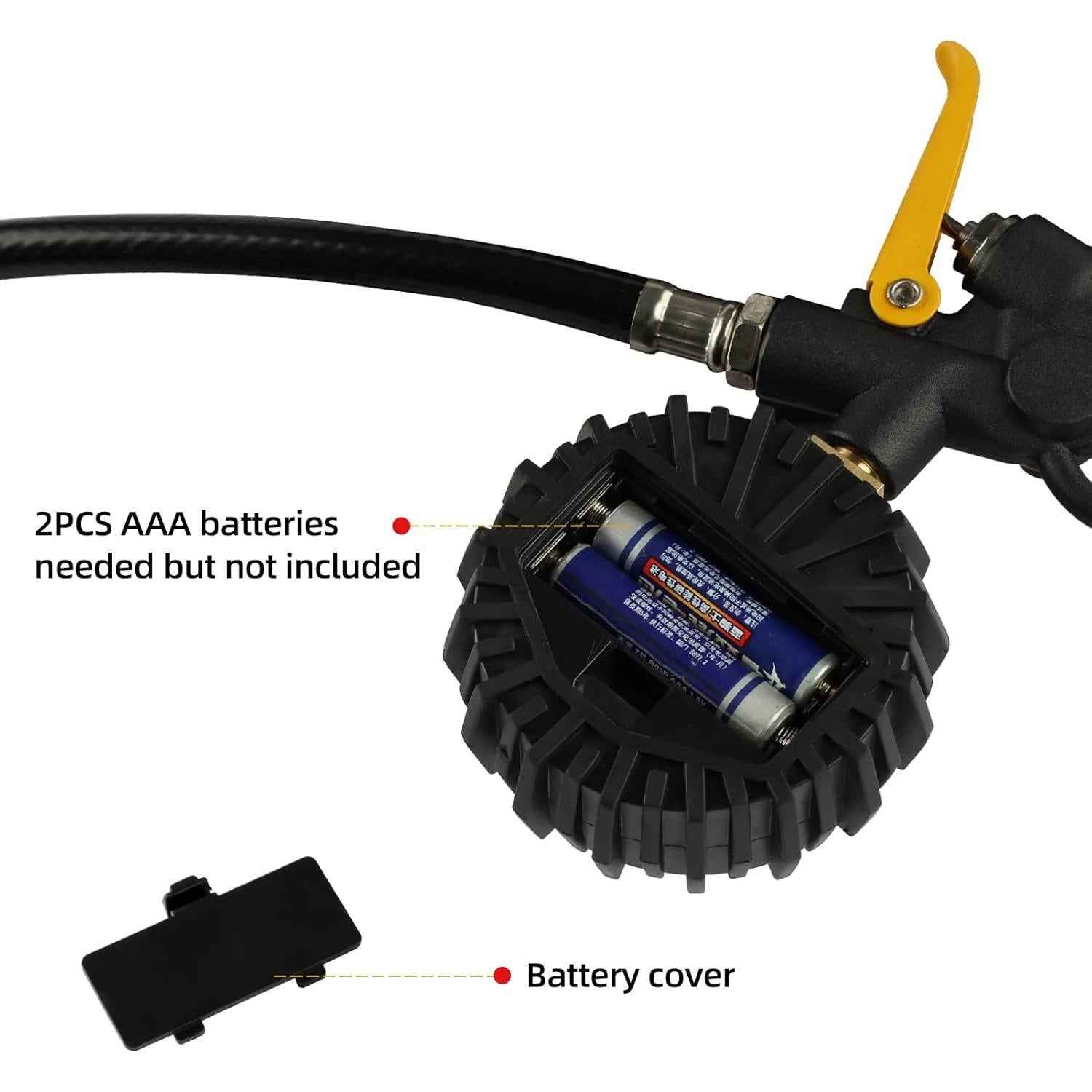 Inflador de Neumáticos Digital FORNAX con Manómetro 200 PSI