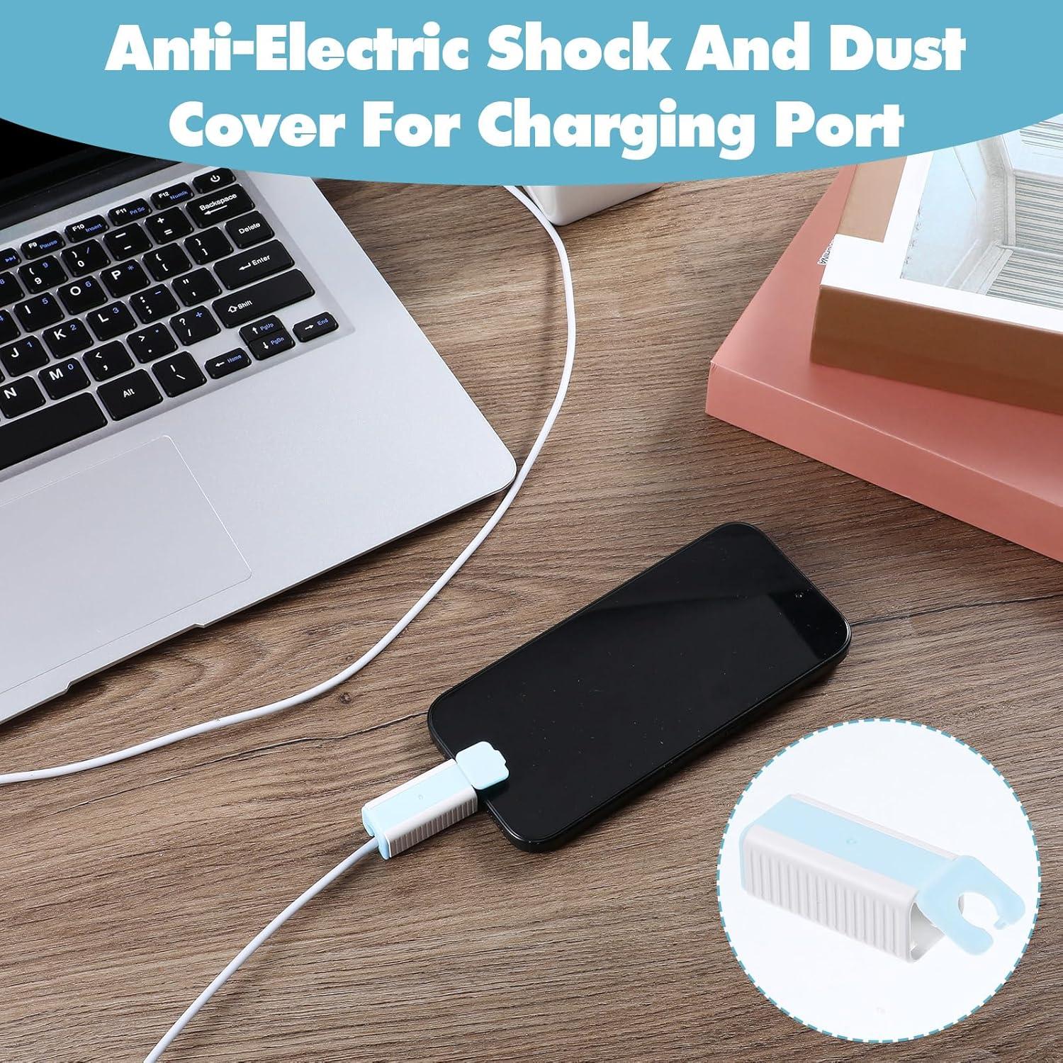 10 Protectores de Cables USB a Prueba de Bebés - PVC