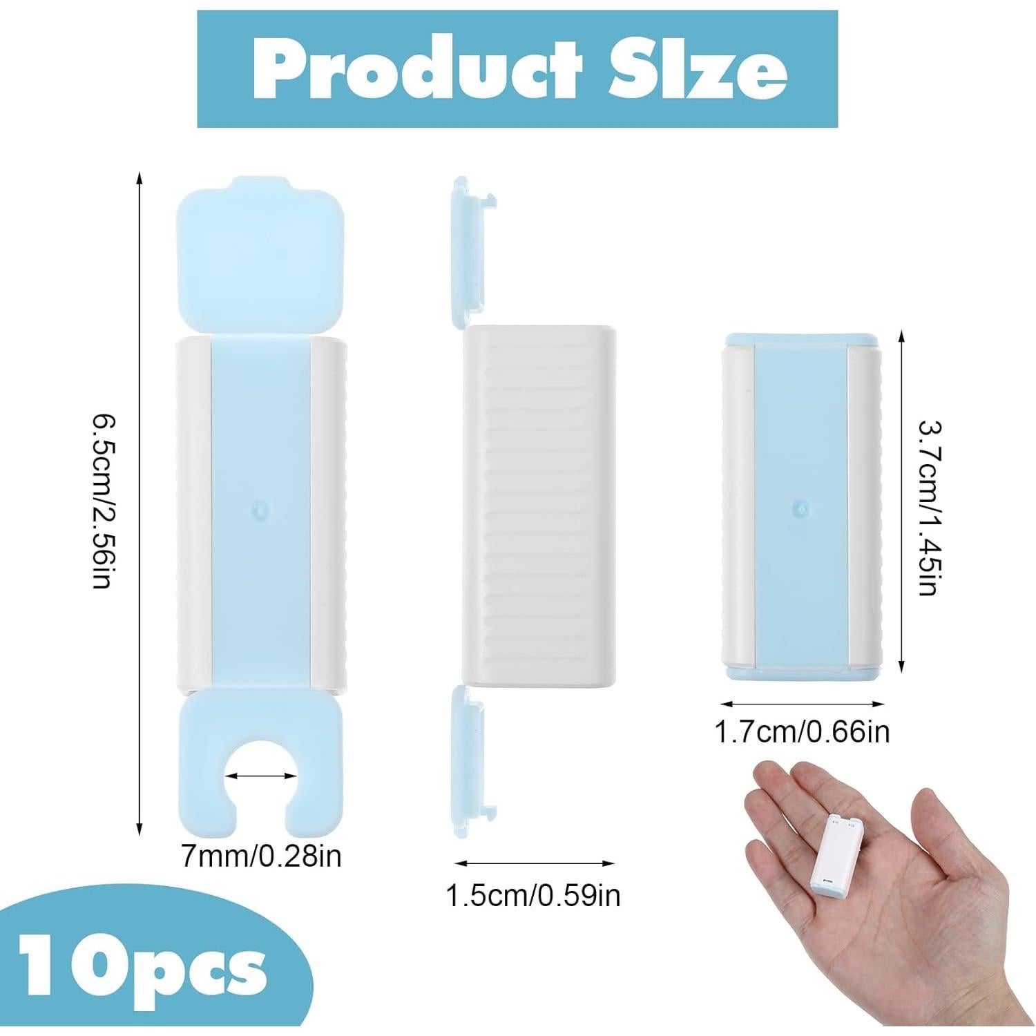 10 Protectores de Cables USB a Prueba de Bebés - PVC