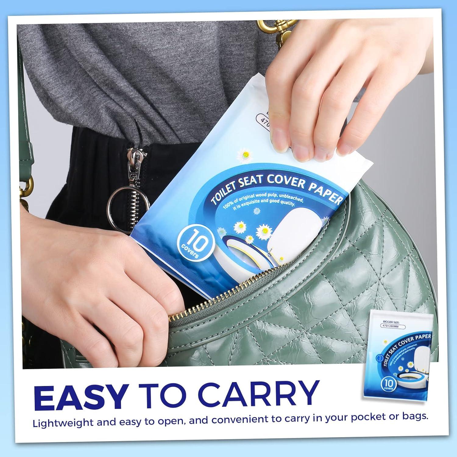 Cubiertas de Asiento de Inodoro Desechables YGDZ XL 110 Pcs