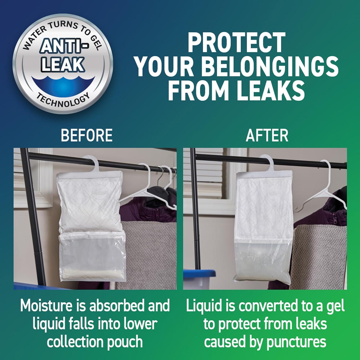 Absorbentes de Humedad Concrobium Sin Fragancia - Caja 3 Bolsas