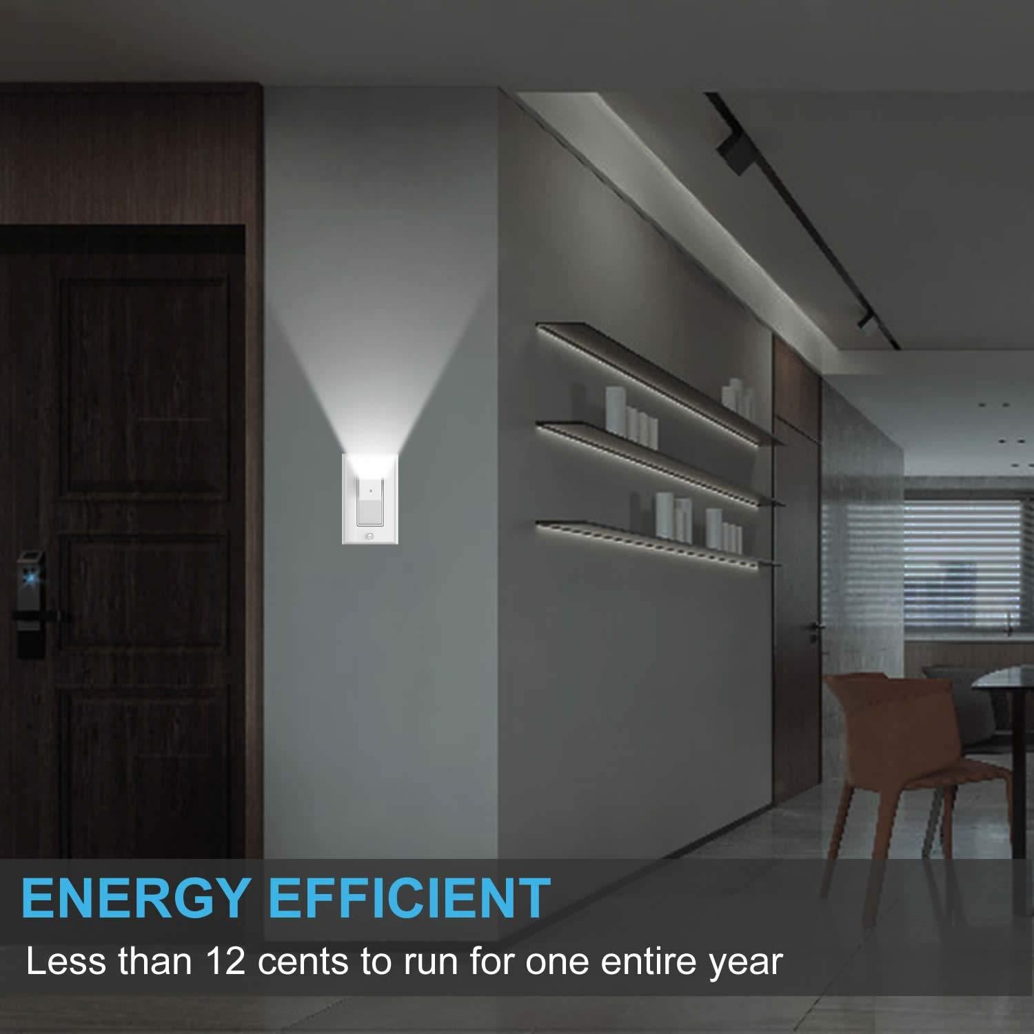 Interruptor de Luz Nocturna SOZULAMP 3 Vías 15Amp Blanco