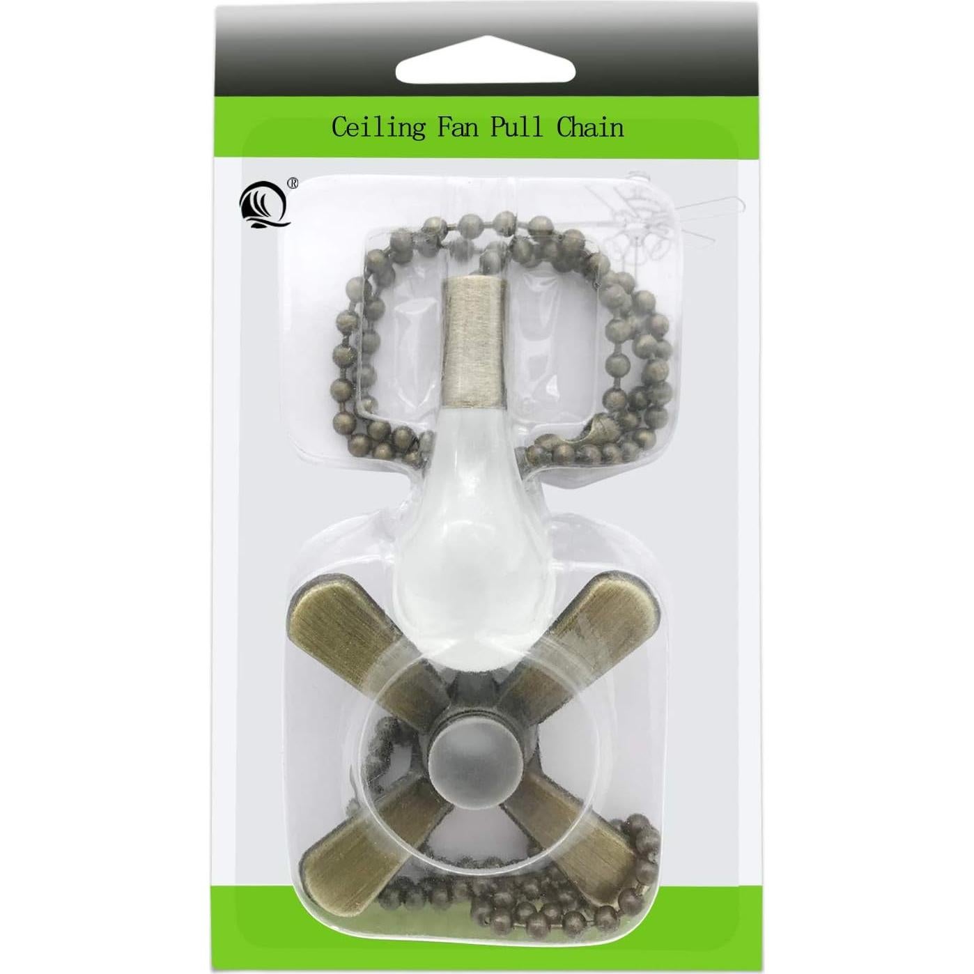 Cadena de Tirar para Ventilador de Techo SIXZOONM 34.5 cm Bronce