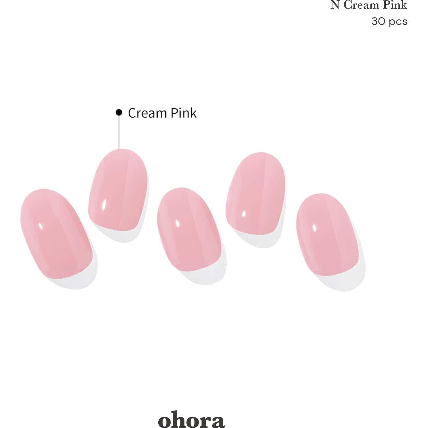 Tiras de Uñas Gel Semi-Curadas ohora - Conjunto 3 Colores