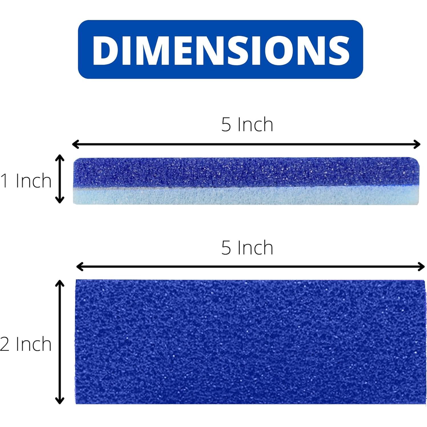 Piedra Pómez Exfoliante LOVE PUMICE para Pies y Manos Azul