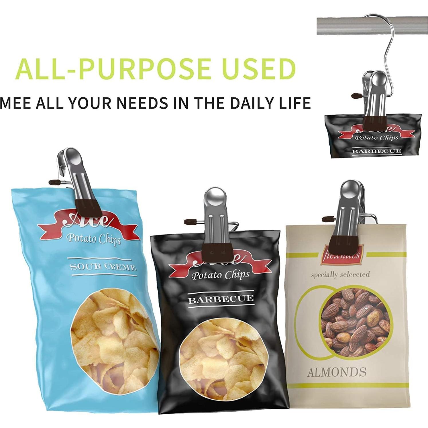 Ganchos de Lavandería JOINSI 20 Pcs Acero Inoxidable Antideslizante