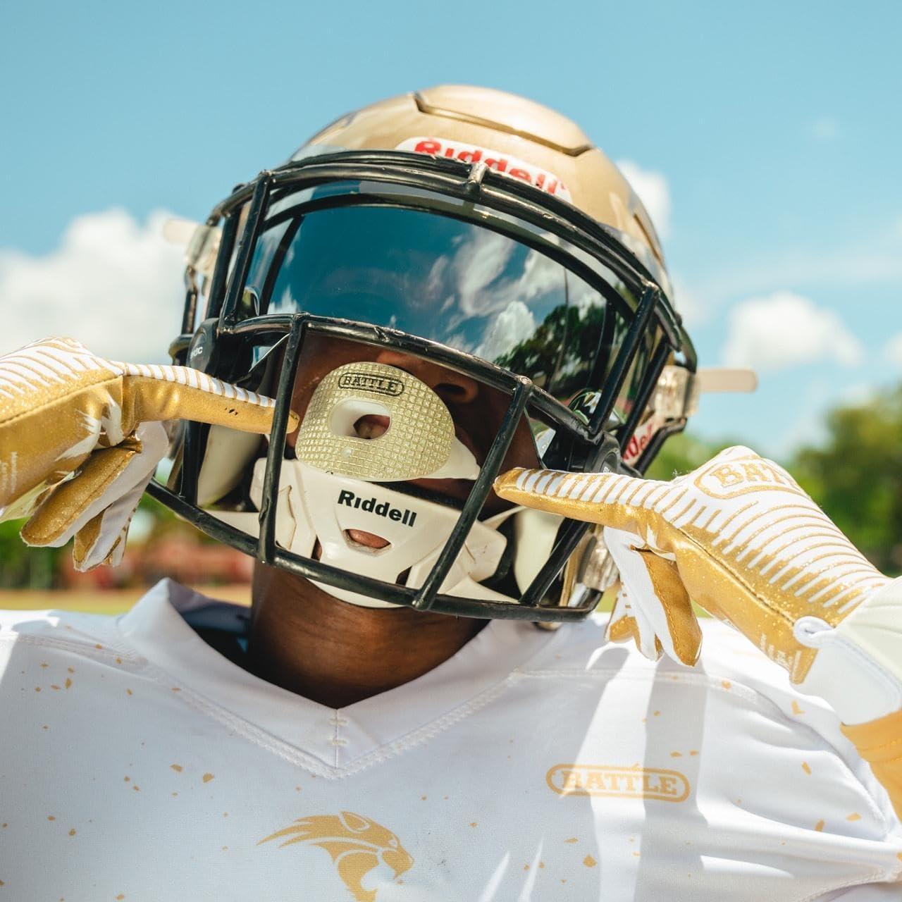 Protector Bucal de Fútbol Battle Sports Oxygen - Negro