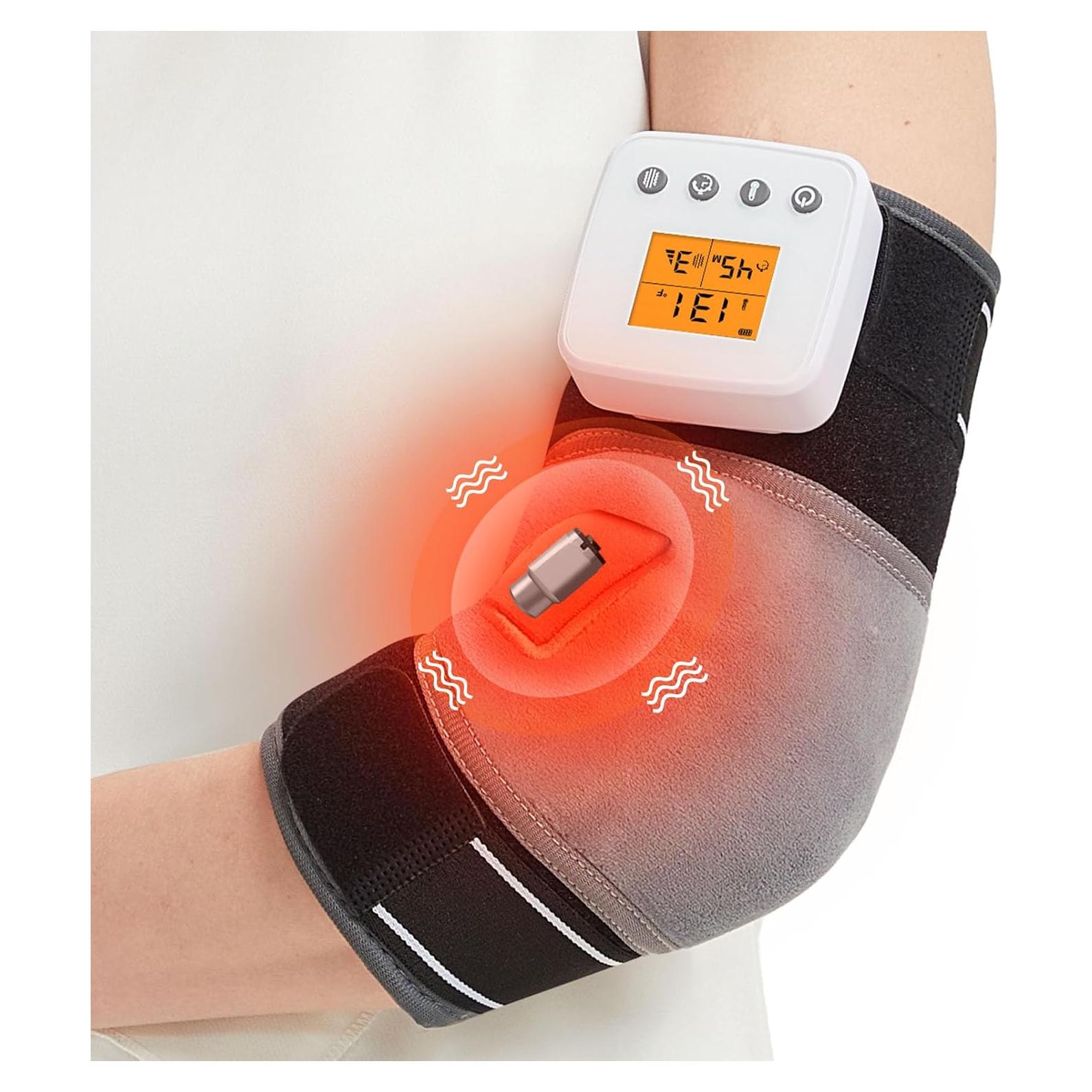 Masajeador de Codo Inalámbrico CAMECO con Calor 3000mAh