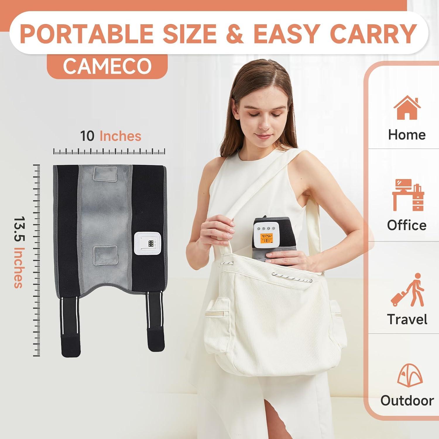 Masajeador de Codo Inalámbrico CAMECO con Calor 3000mAh