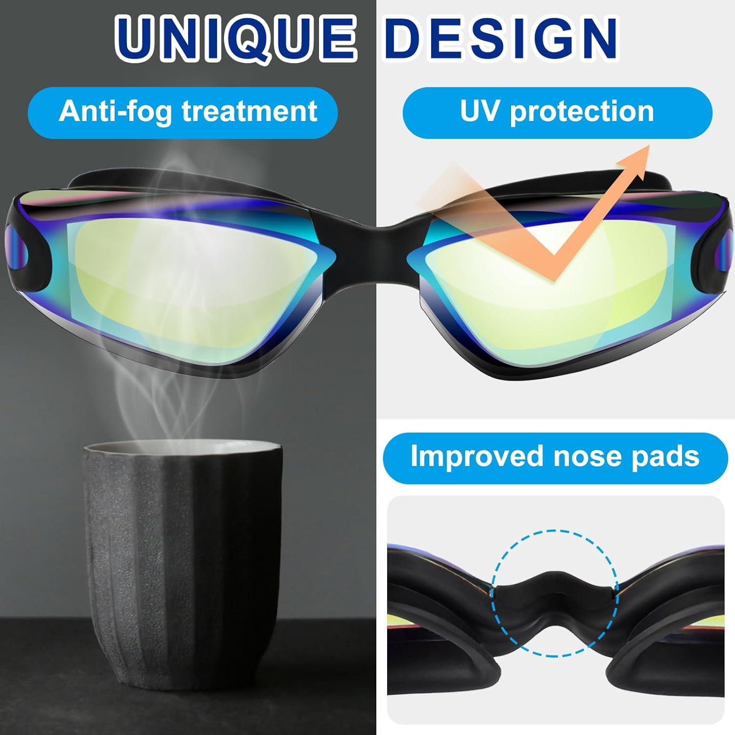 Gafas de natación Flutesan 12 Pack con tapones y clip