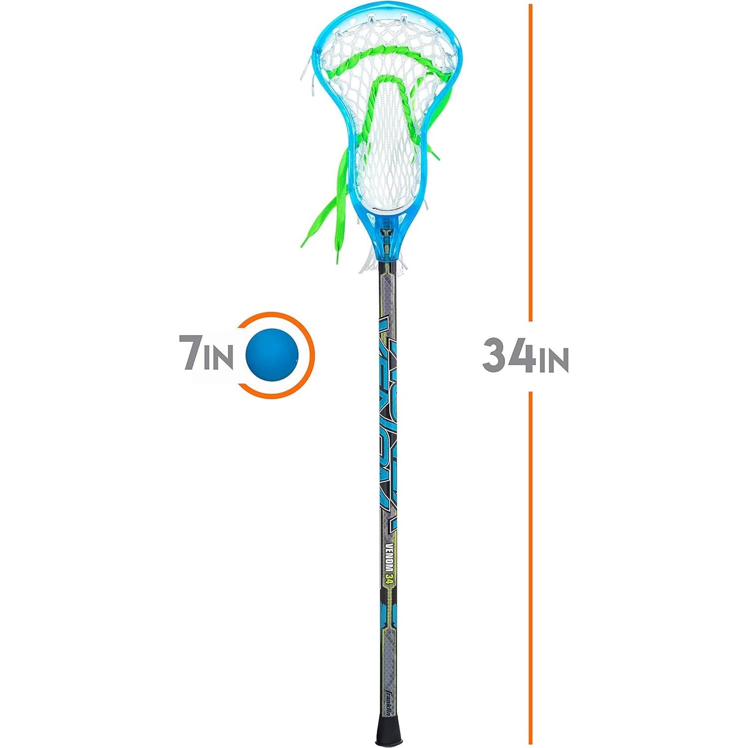 Conjunto de Palo de Lacrosse Mini Franklin Sports 86.36 cm