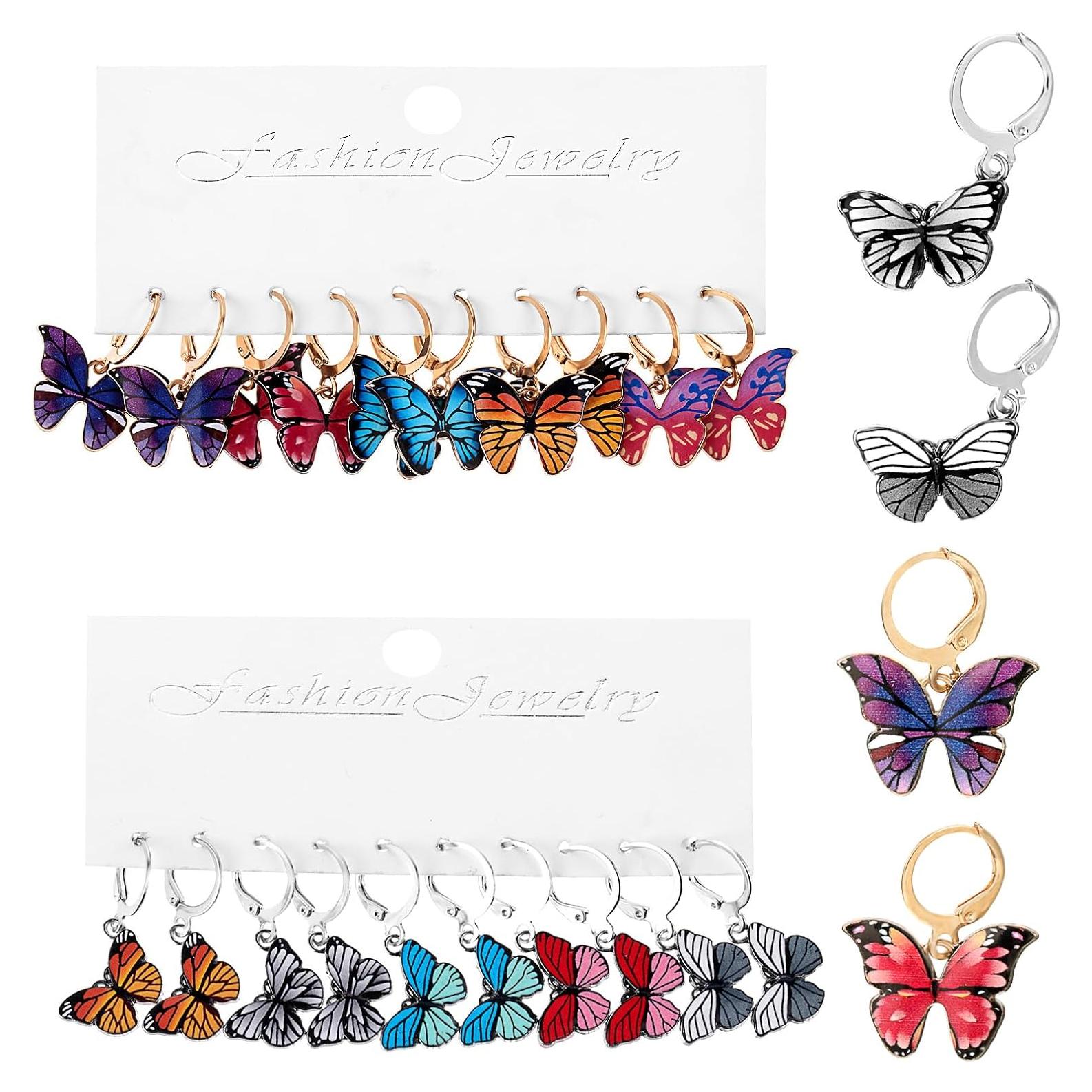 Marcadores de Puntos para Tejer COMNICO 20 Pcs Mariposa