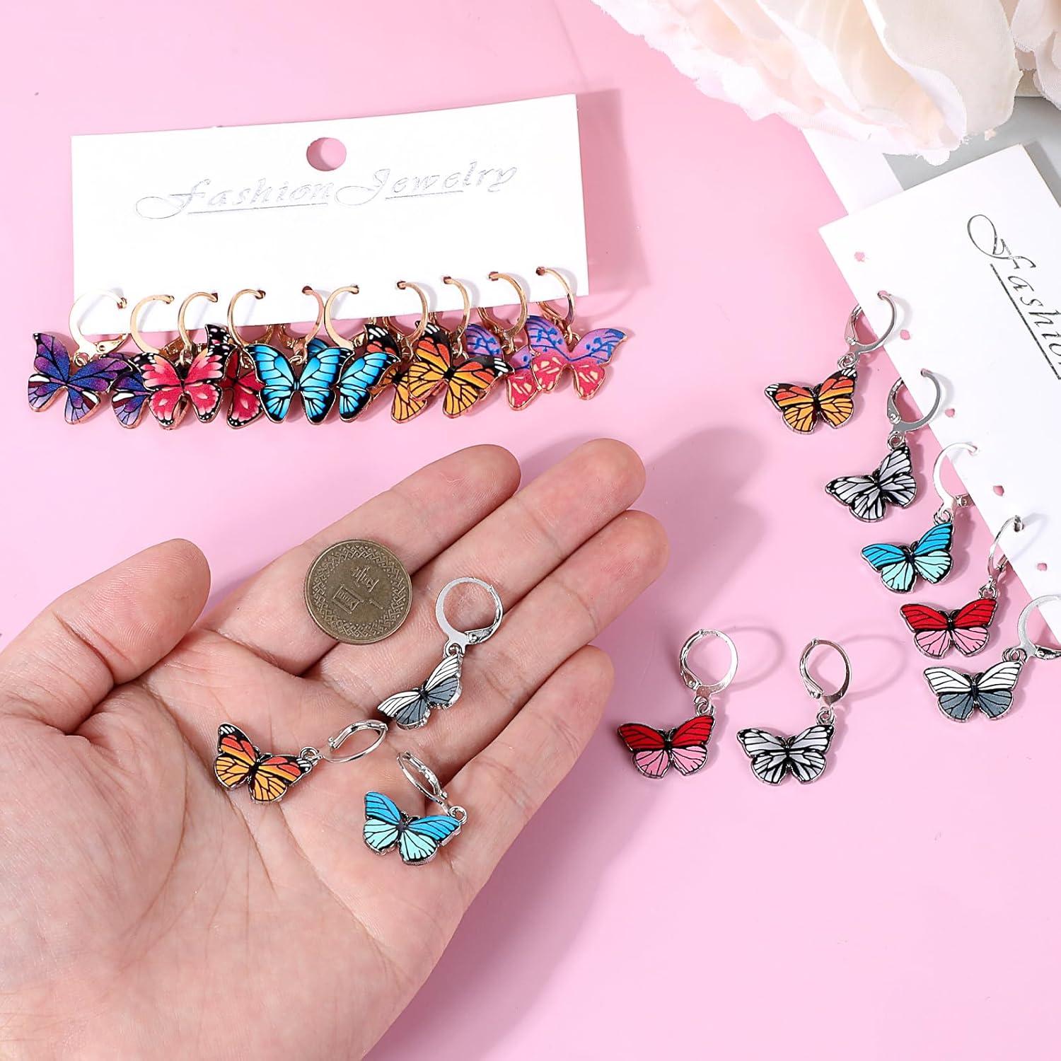 Marcadores de Puntos para Tejer COMNICO 20 Pcs Mariposa