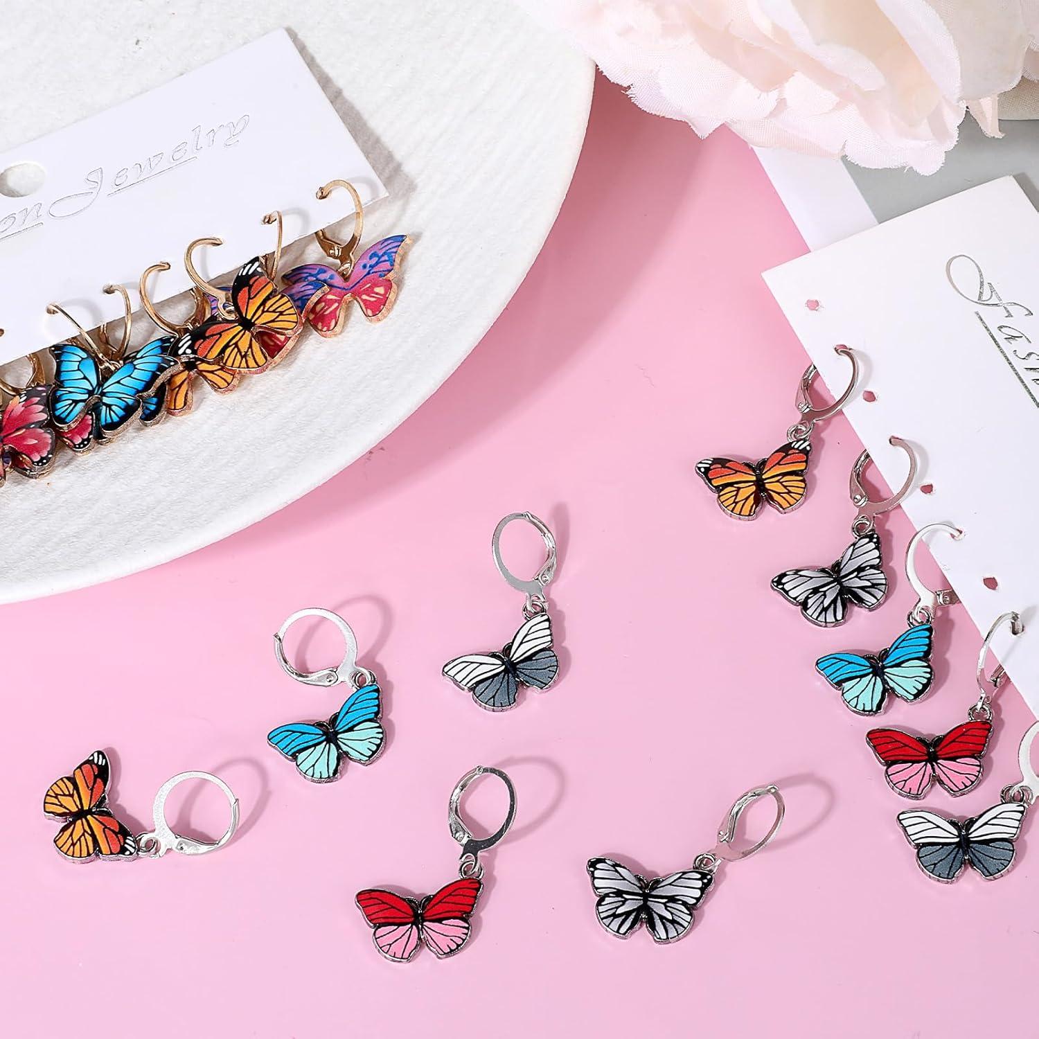 Marcadores de Puntos para Tejer COMNICO 20 Pcs Mariposa