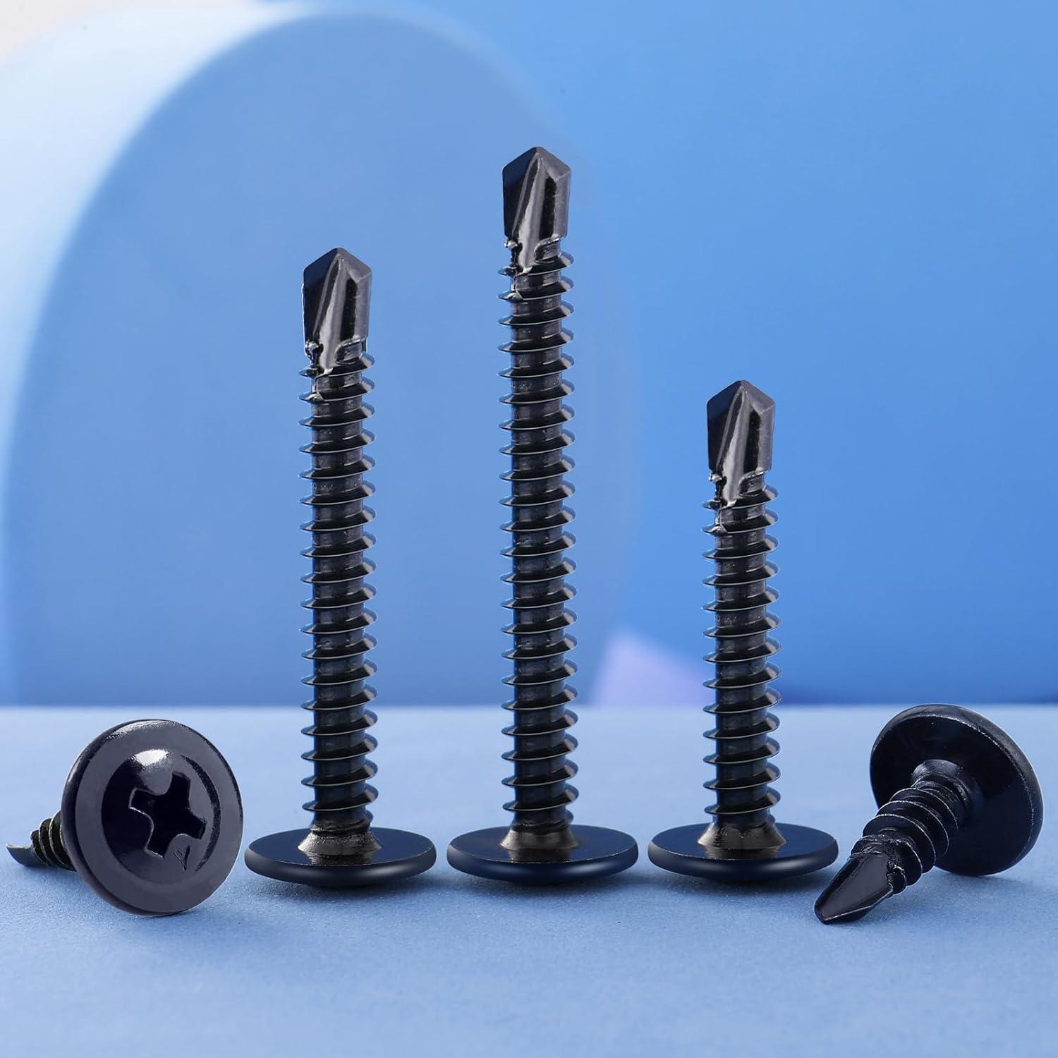 Kit de Tornillos Autoperforantes VGBUY #8 de 180 Piezas