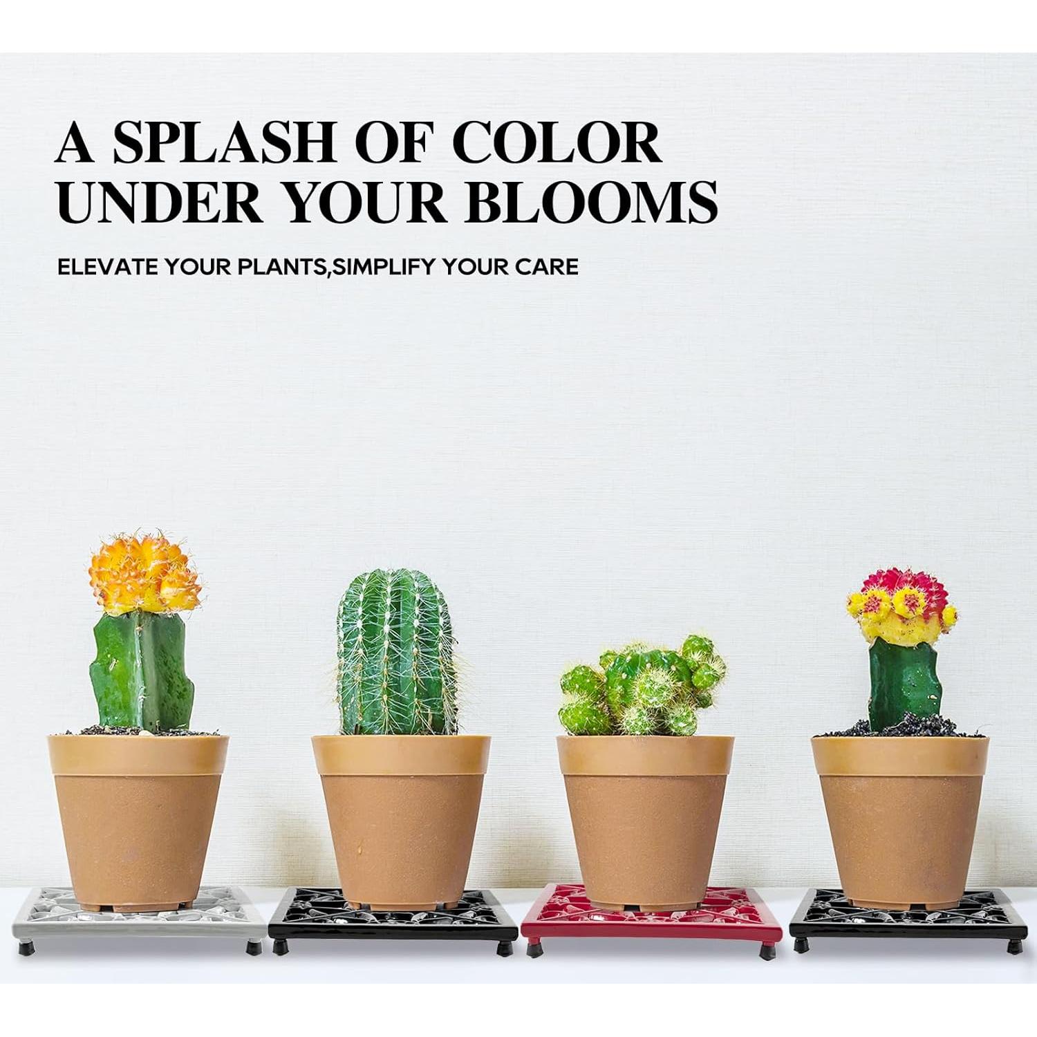 Trivet de Hierro Fundido JOGREFUL Flor Negra 28x21cm