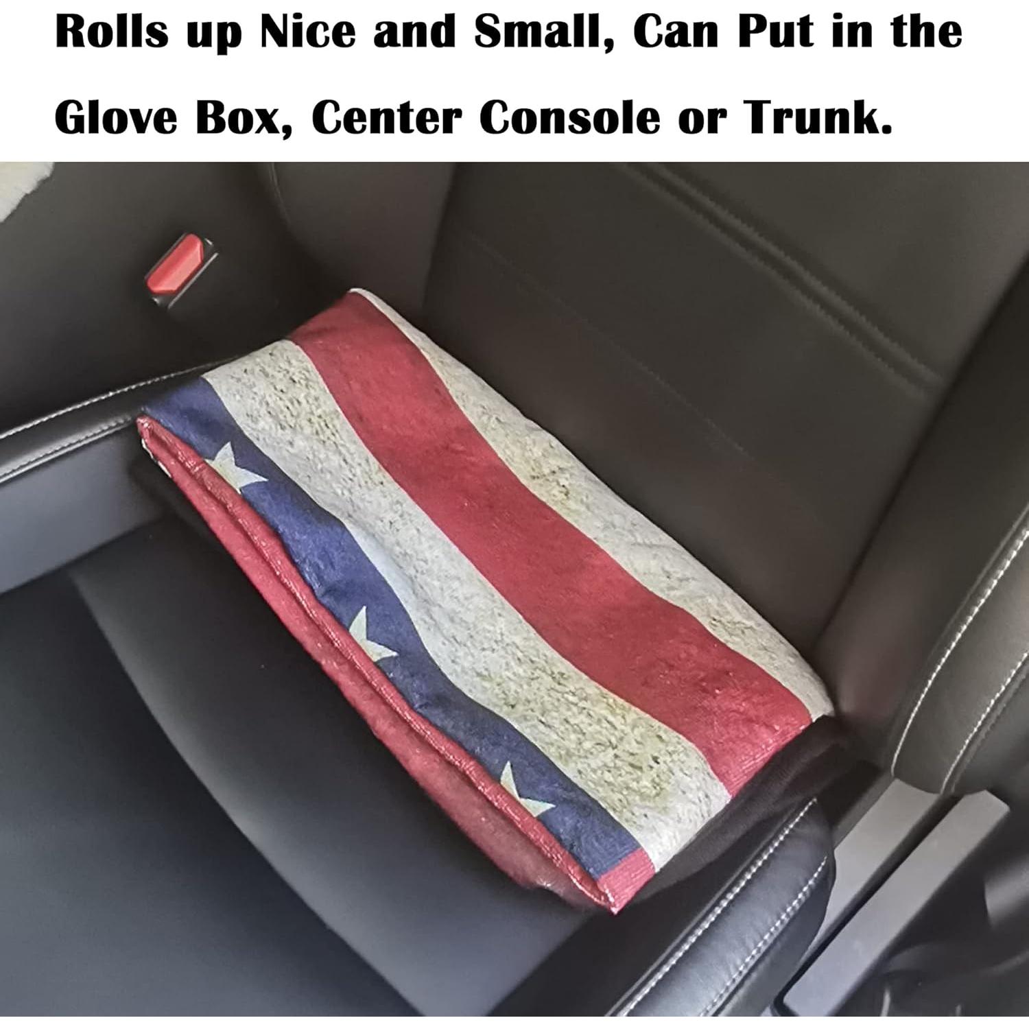 Protector de Asiento de Coche LoyaGour Bandera Americana 1Pcs