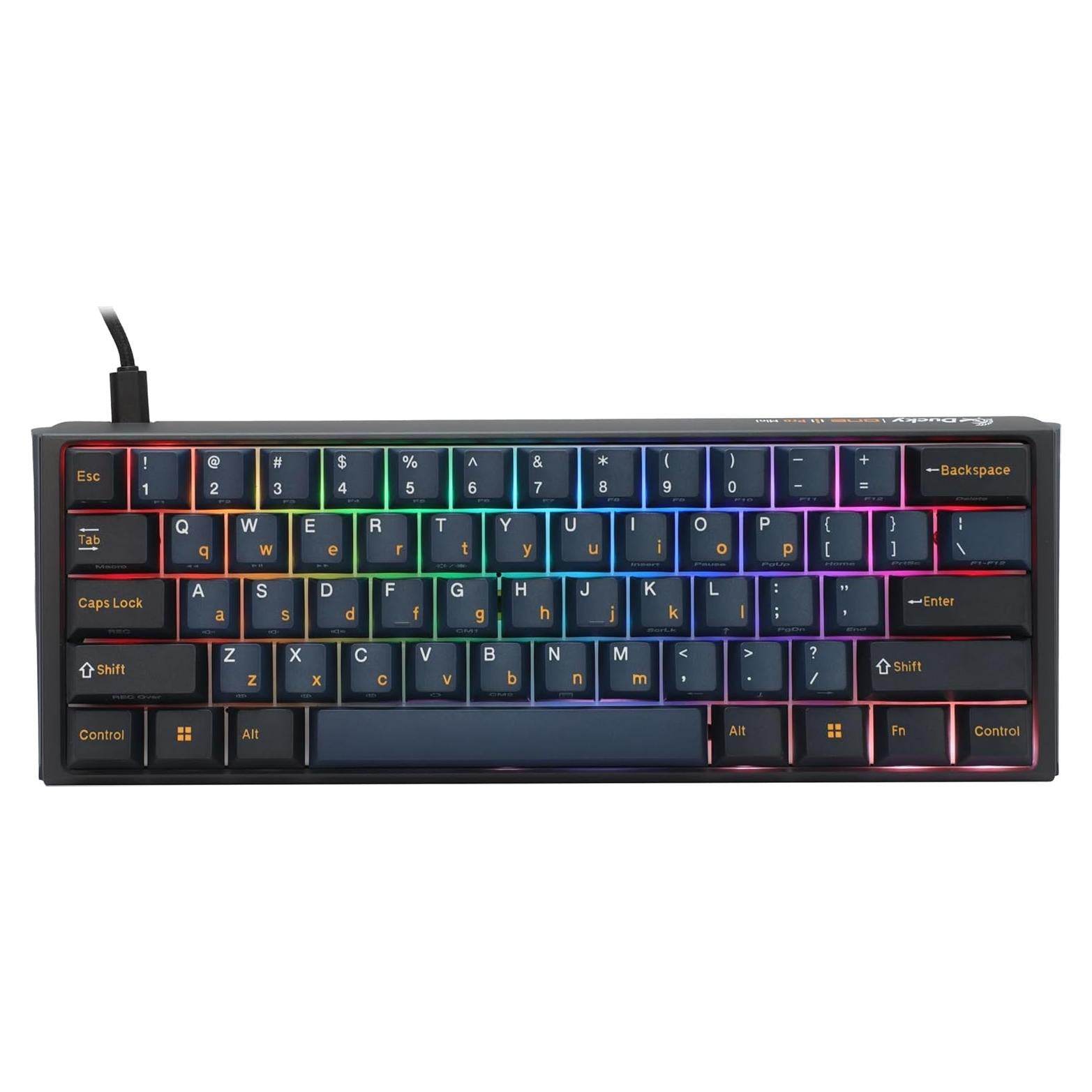Teclado Mecánico Ducky One 3 Mini Pro Nazca 8K RGB 60%