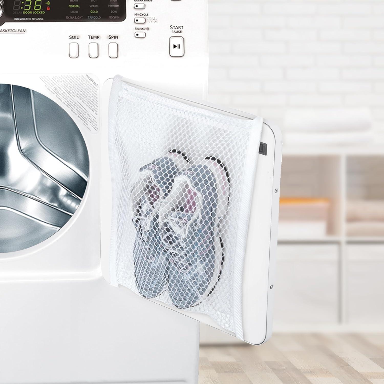 Bolsa de Secado para Zapatillas Smart Design - 39.37 cm - Blanco