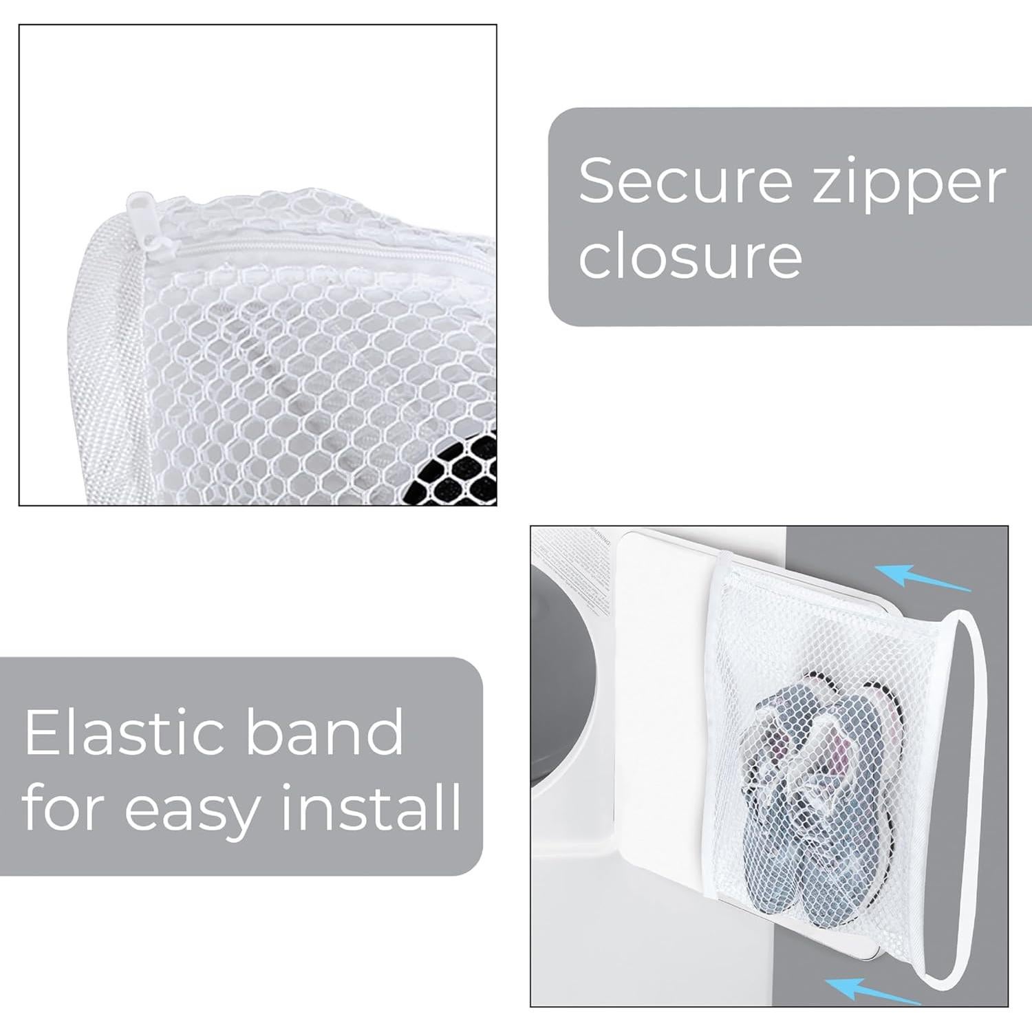 Bolsa de Secado para Zapatillas Smart Design - 39.37 cm - Blanco