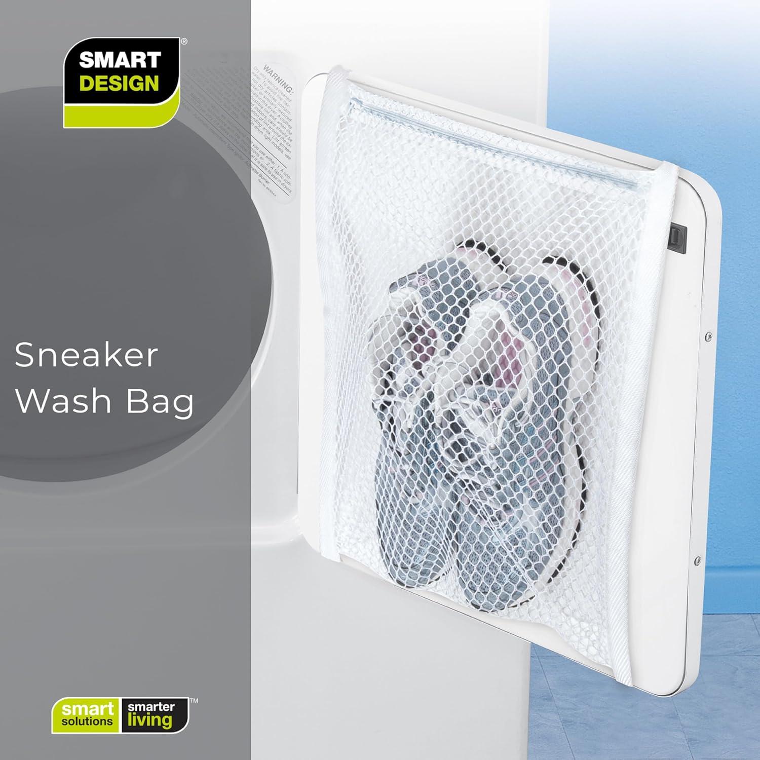 Bolsa de Secado para Zapatillas Smart Design - 39.37 cm - Blanco