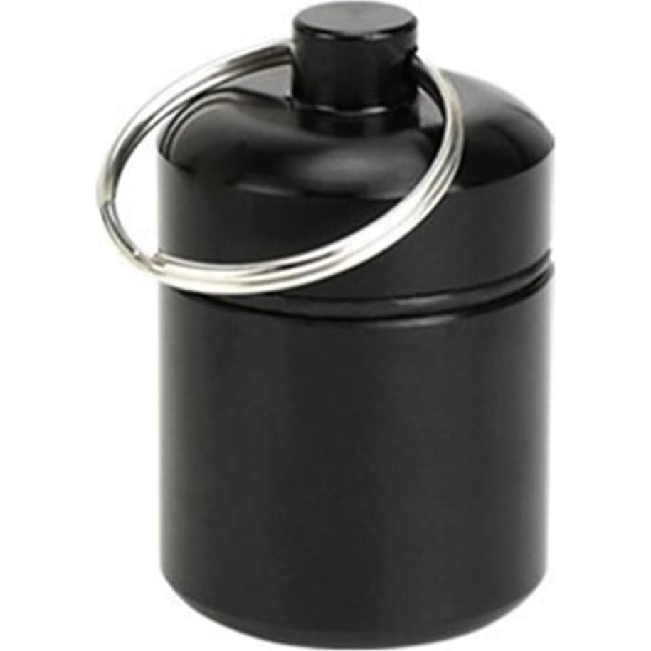 Keychain Bottle Earplug Storage Container Case Portable Holder Dispenser For Travel
