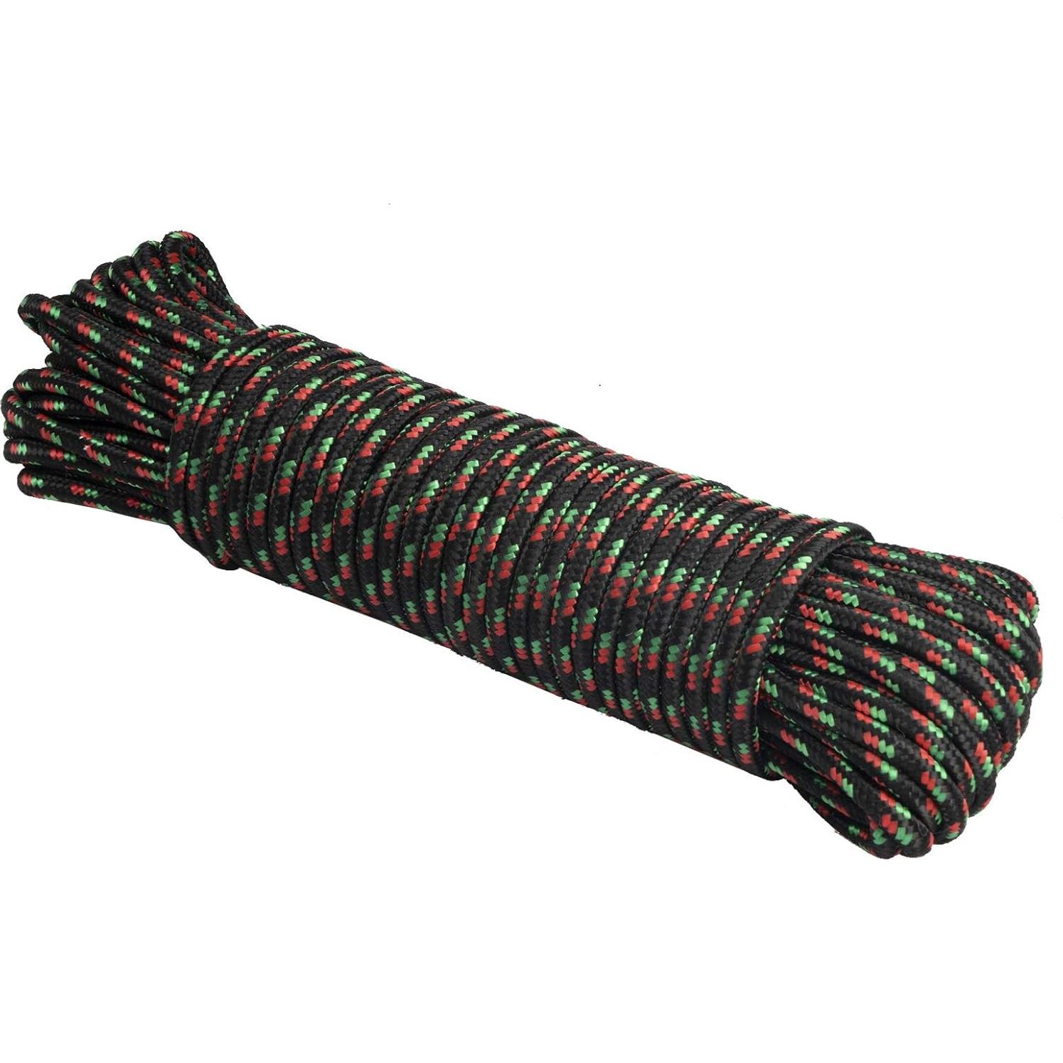 Cuerda de Polipropileno Trenzada MetaKit 30m 6.5mm Negra