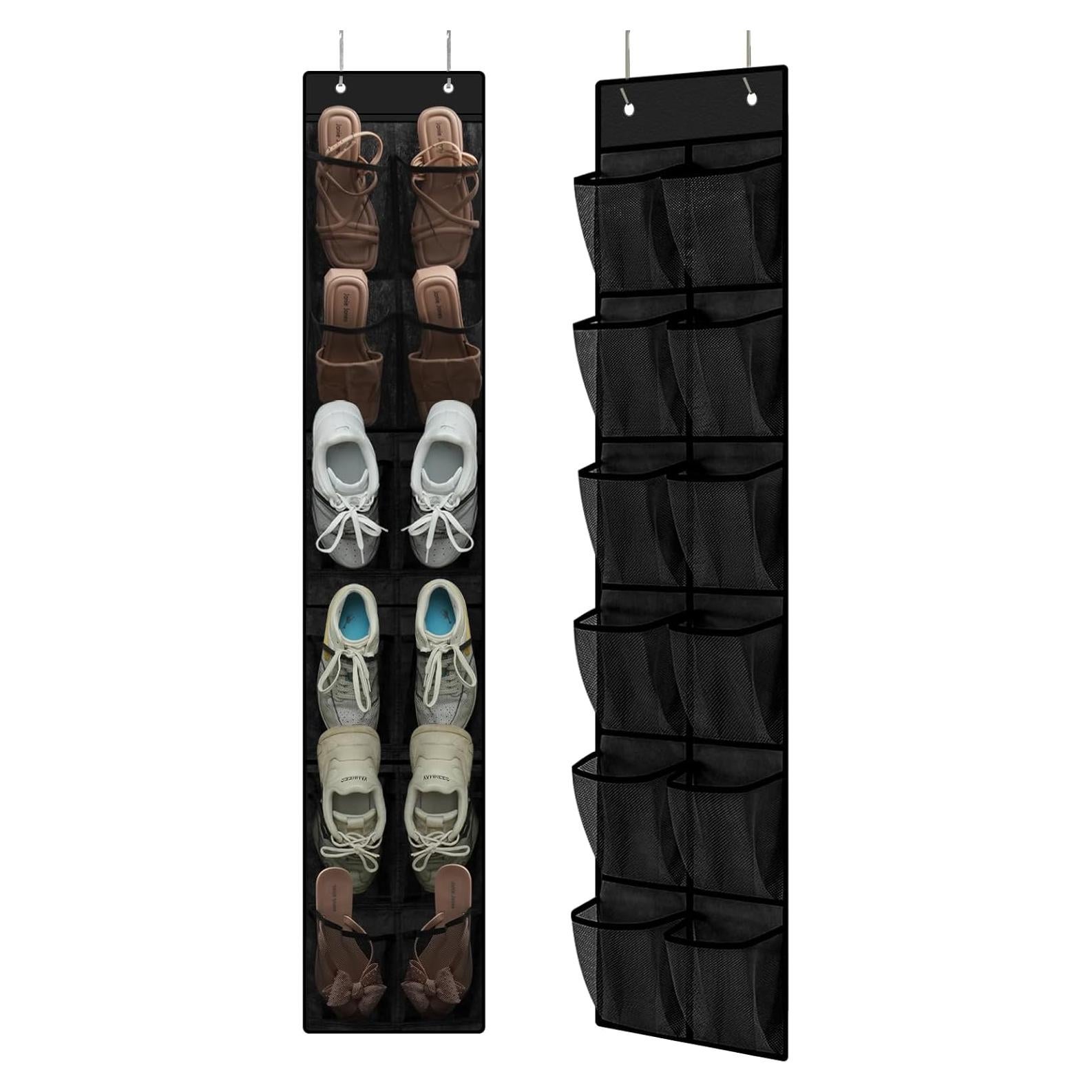 Organizador de Zapatos MSLOVE, 2 Piezas con 24 Bolsillos