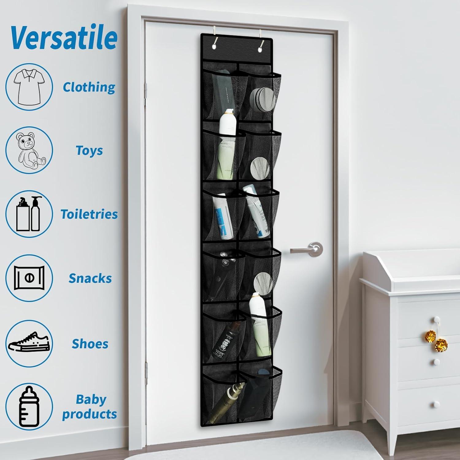 Organizador de Zapatos MSLOVE, 2 Piezas con 24 Bolsillos