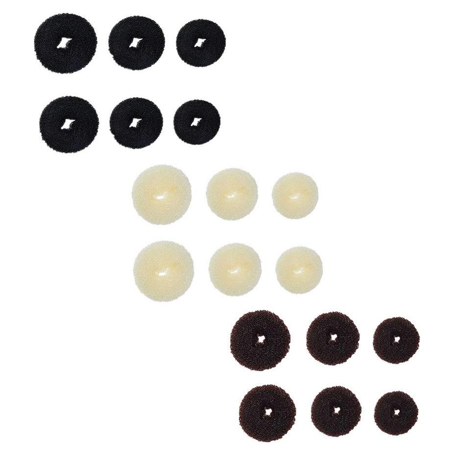 Juego de 18 Fabricantes de Moños de Dona SZMWL - 3 Tamaños